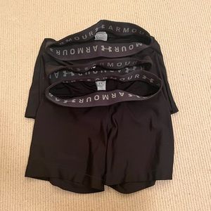 Under Armour Compression Shorts / Spandex Bundle (Women’s Medium)